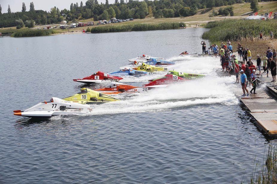 Motorrennboote wird es auf der Goitzsche nicht mehr geben.
