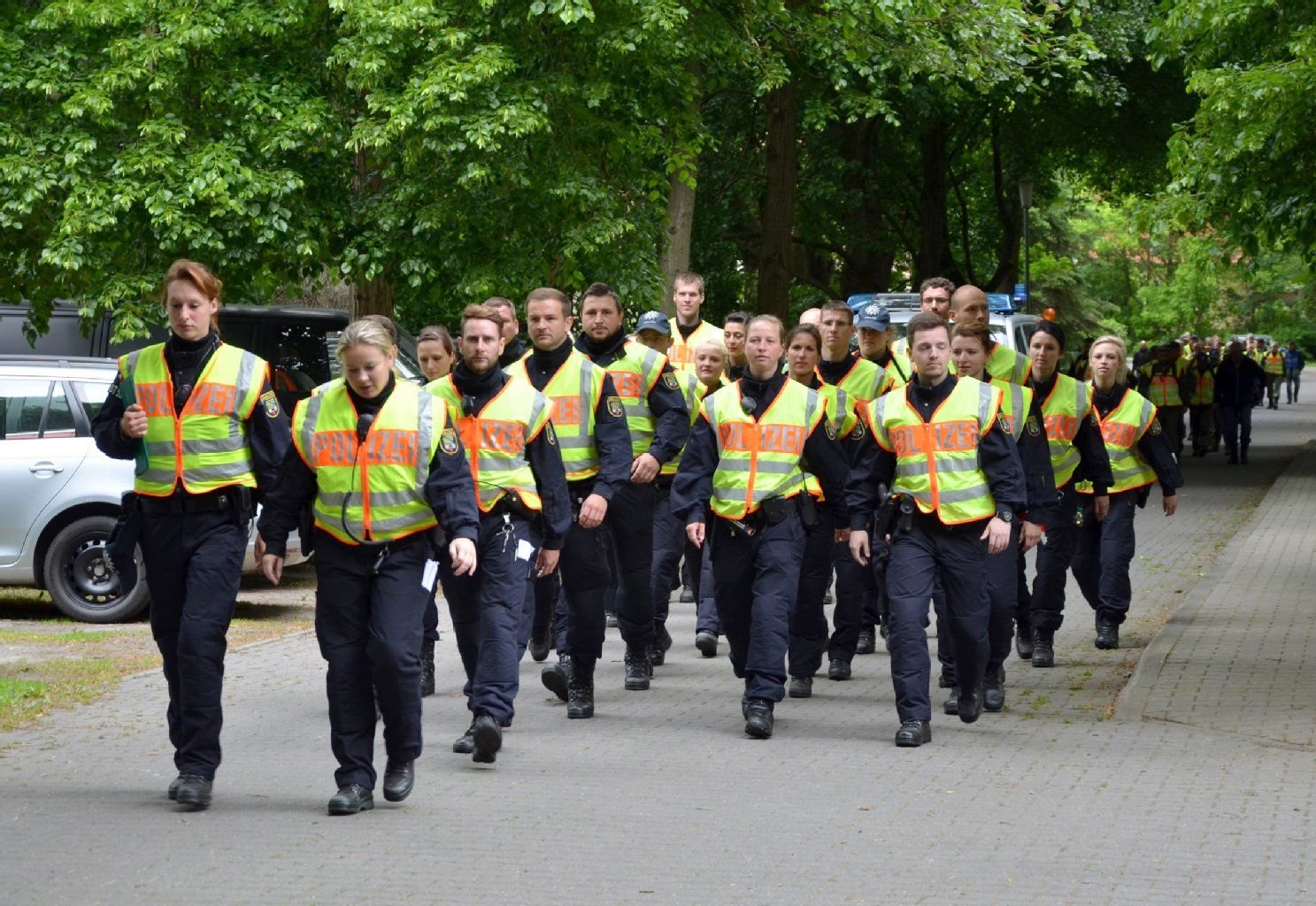 Die Koalitionsfraktionen CDU und SPD wollen bei der Polizei in Sachsen-Anhalt aufrüsten.