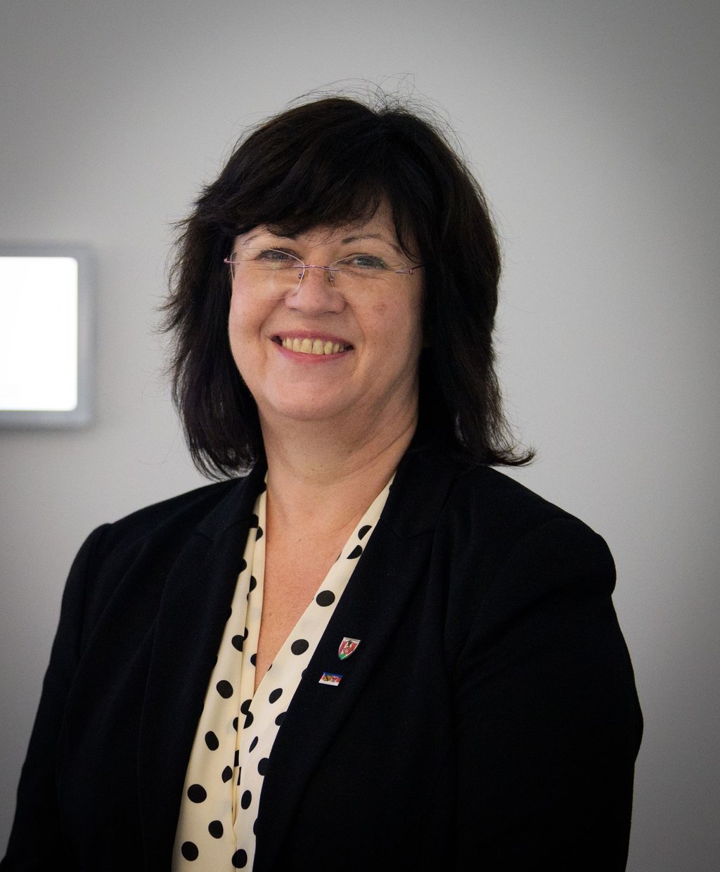Christine Herntier (parteilos), Bürgermeisterin von Spremberg.