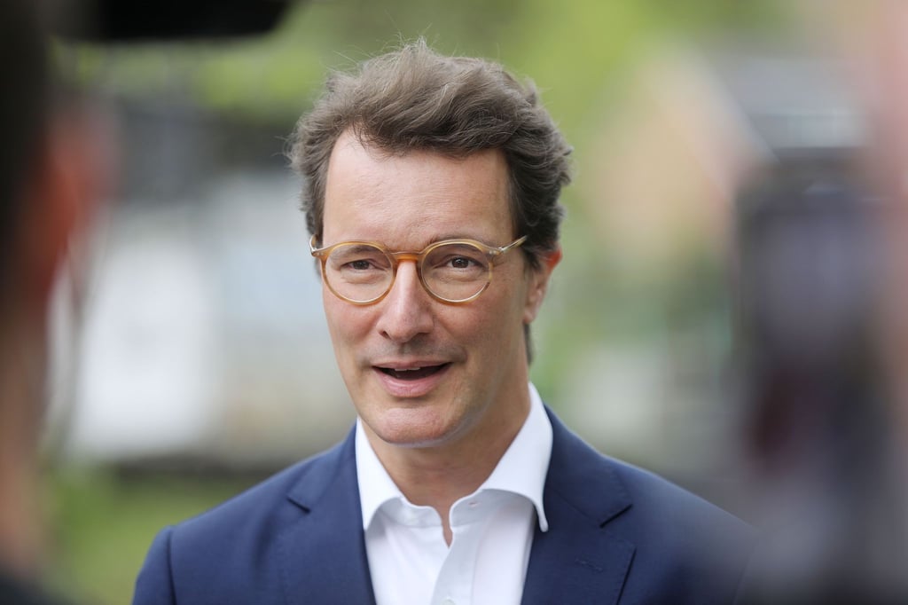 Hendrik Wüst (CDU) spricht.