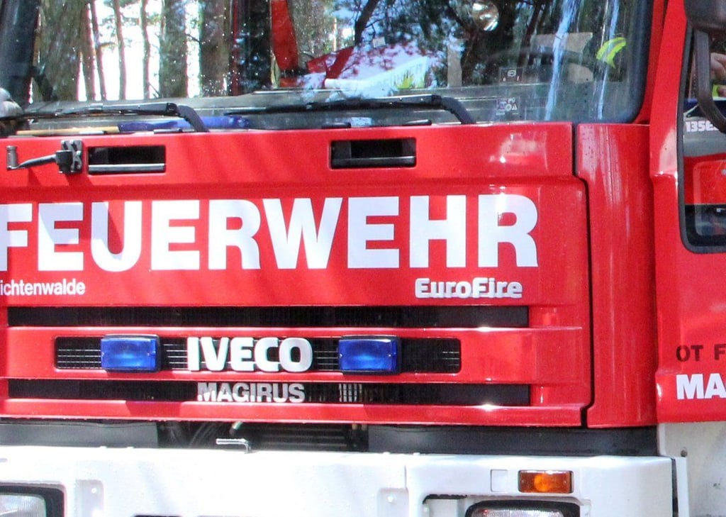 Ein Fahrzeug der Feuerwehr.