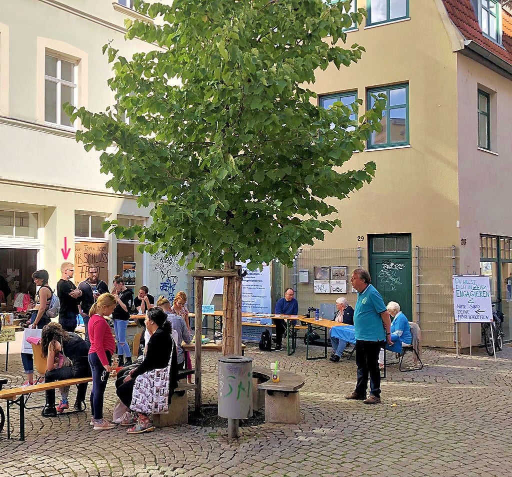 Der Verein Gesellschaftsdenken lud zum Fest ein.