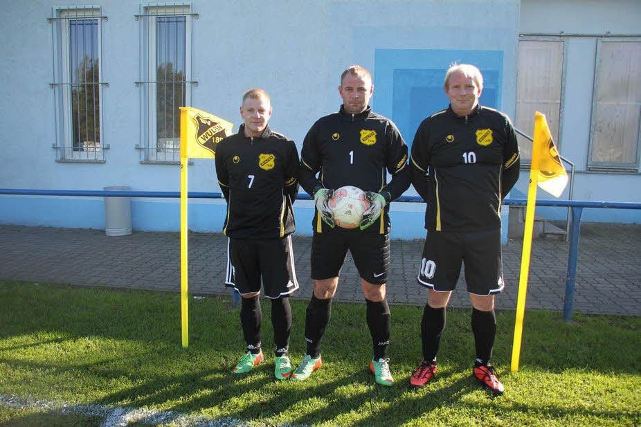 Sind mitverantwortlich für den Wulfener Höhenflug - René, Nico und Michél Deich (v. l. n. r.).