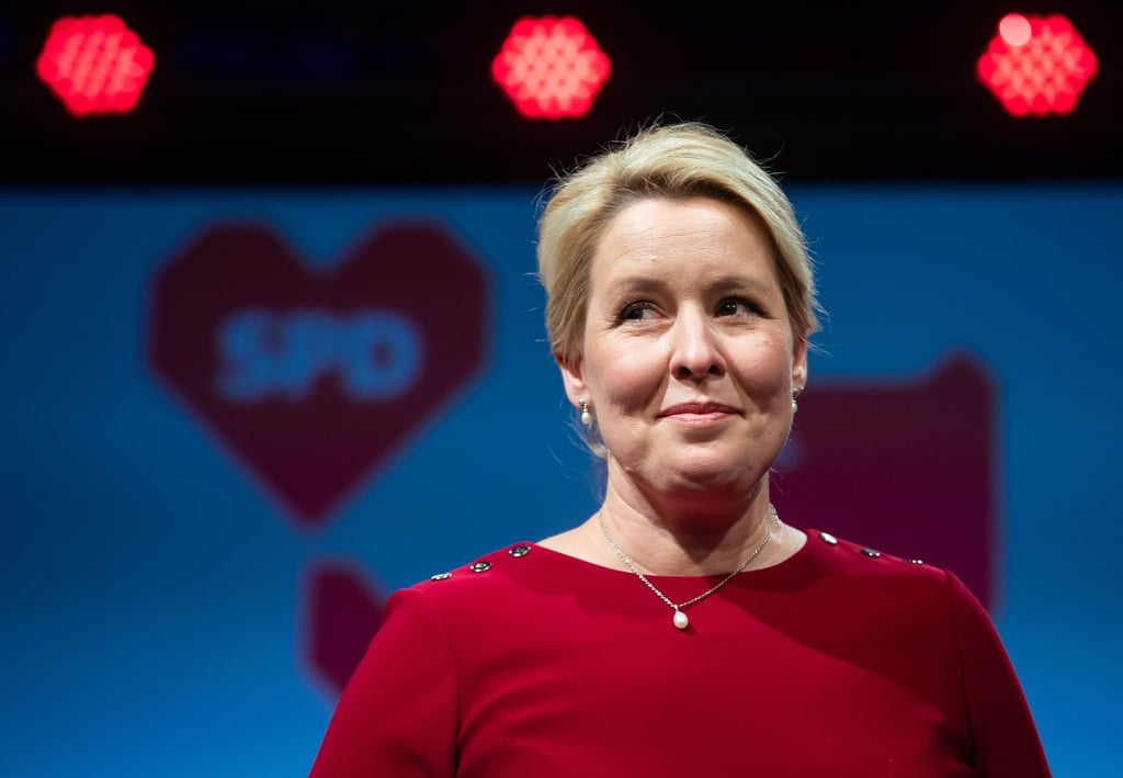Die designierte neue Regierende Bürgermeisterin Franziska Giffey.