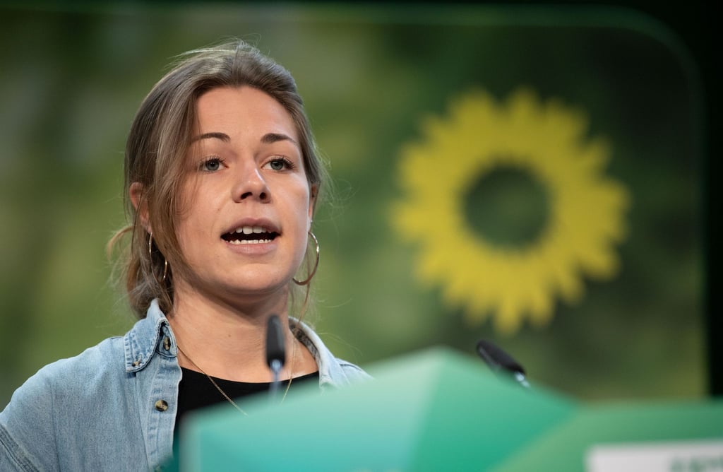 Sarah Heim, Sprecherin der Grünen Jugend Baden-Württemberg.