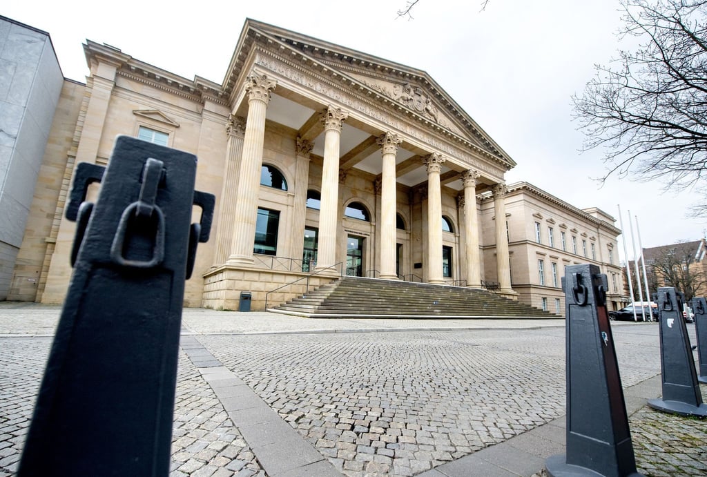 Der Hannah-Arendt-Platz vor dem niedersächsischen Landtag.