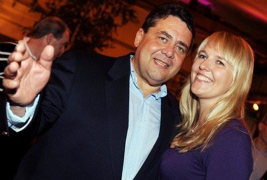 Sigmar Gabriel und Anke Stadler