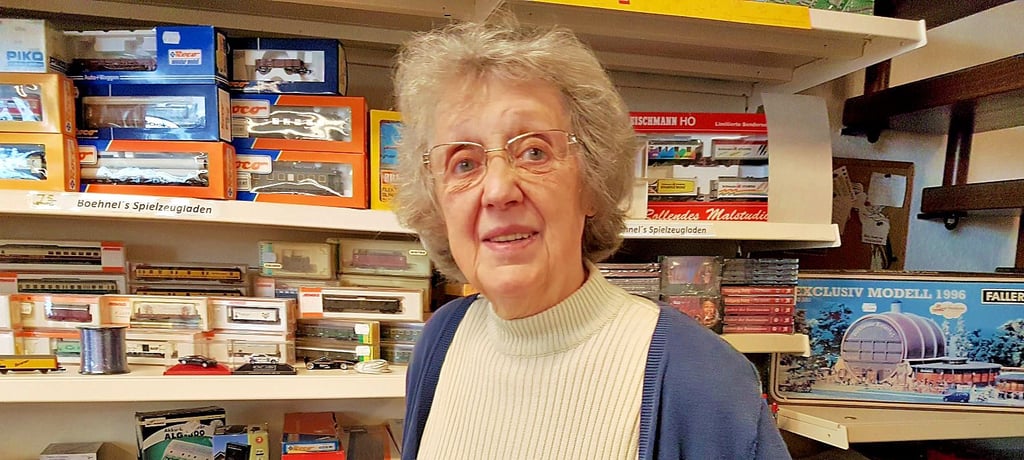 Christel Boehnel, für die gute Beratung selbstverständlich ist, sagt mit 78 Jahren: ?Ich kann einfach nicht aufhören.?