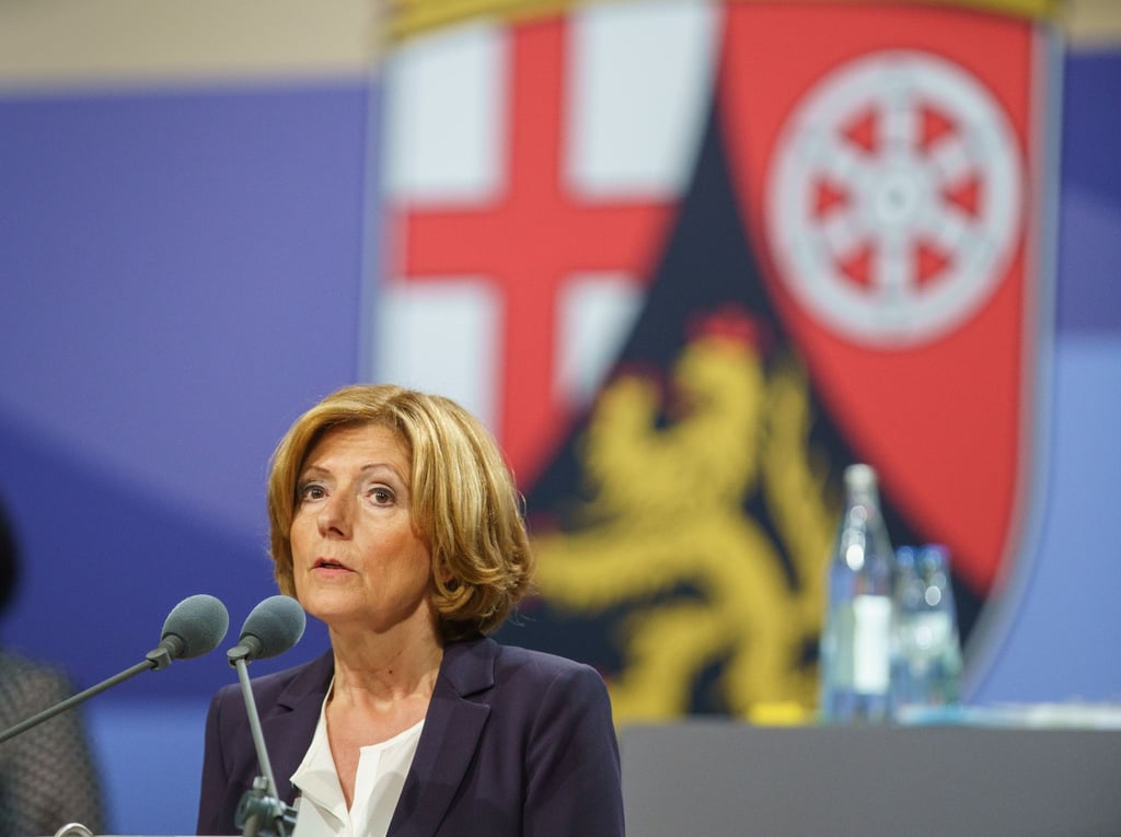 Die rheinland-pfälzische Ministerpräsidentin Malu Dreyer (SPD) regiert zusammen mit FDP und Grünen.