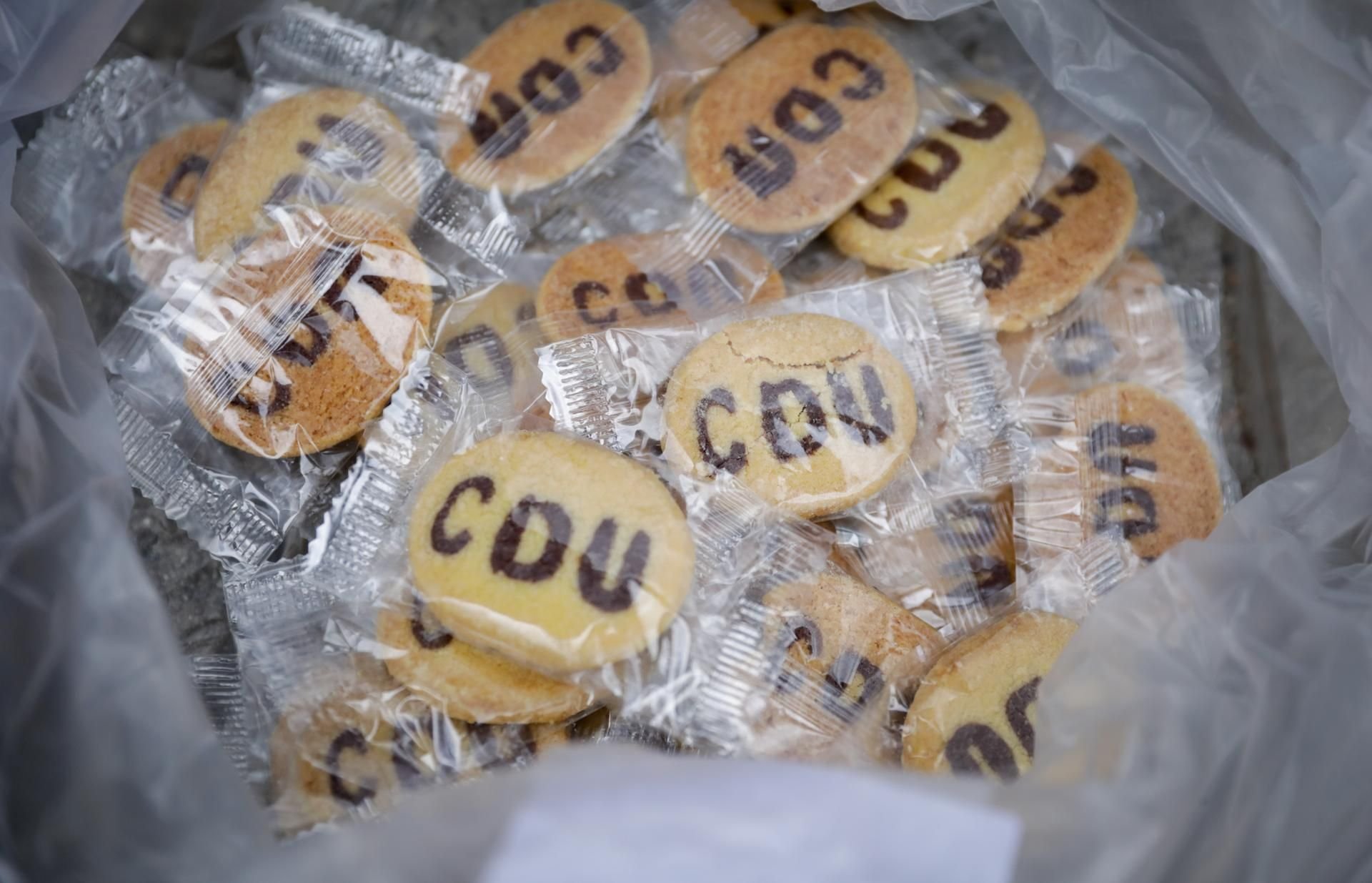 Kekse mit dem CDU-Logo.