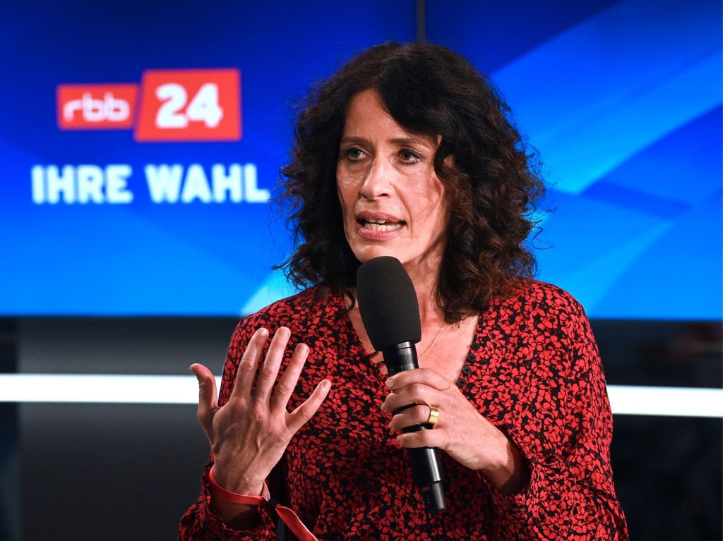 Bettina Jarasch (Bündnis 90/Die Grünen) spricht.