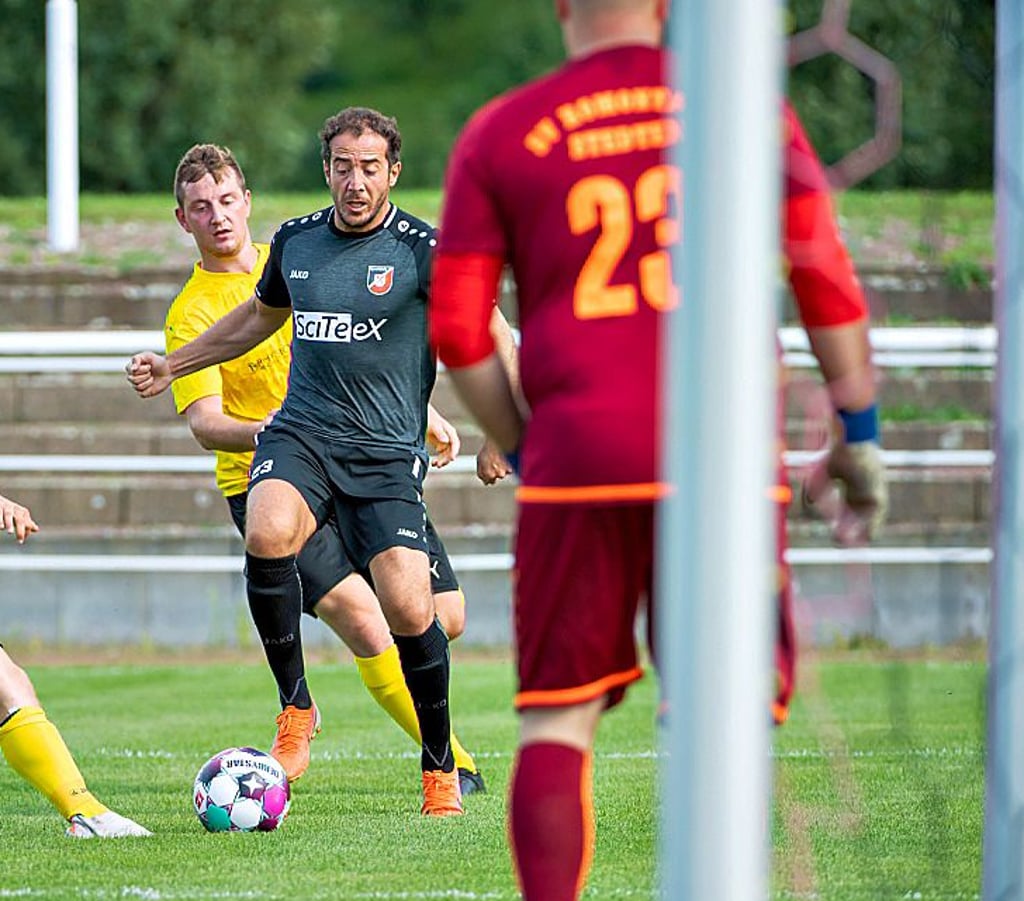 Khemgin Solivani (hier im Spiel gegen Stedten) traf zum zwischenzeitlichen 2:2 für den SCN.