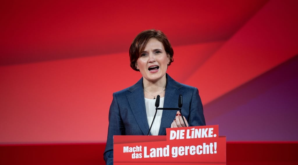 Katja Kipping spricht.