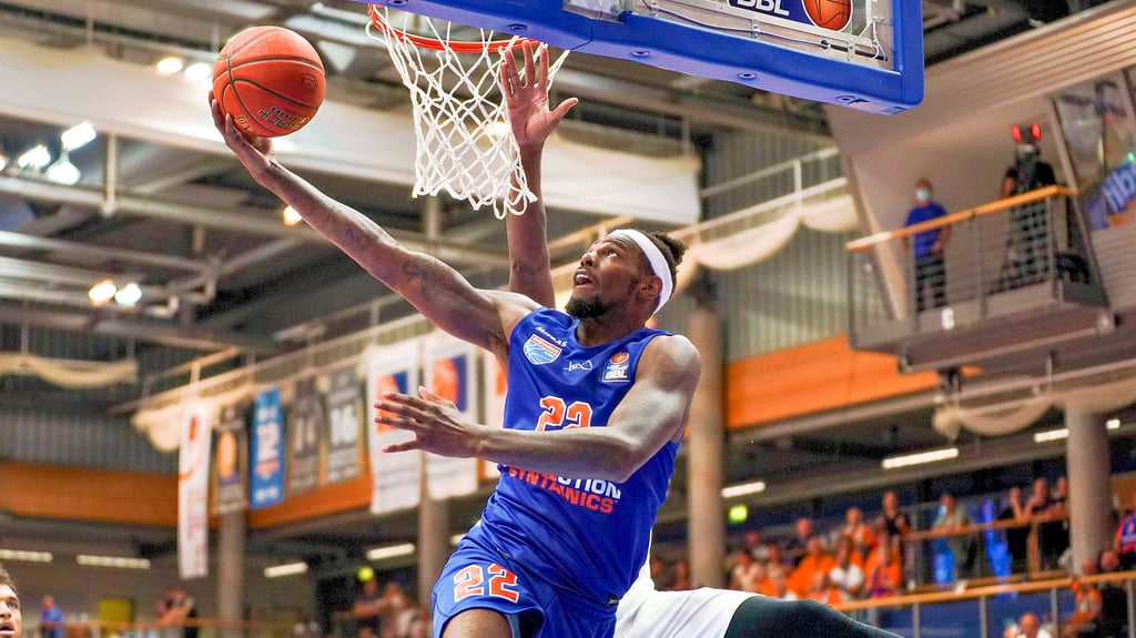 Chris Coffey vom Syntainics MBC erzielte gegen Heidelberg insgesamt 12 Punkte.