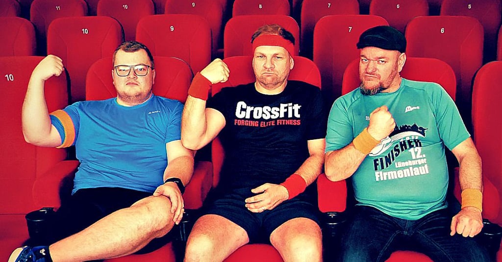 Jörg Schwedler (von rechts), Dominik Bartels und Sebastian Hahn möchten die Gäste in Goldbeck begeistern.