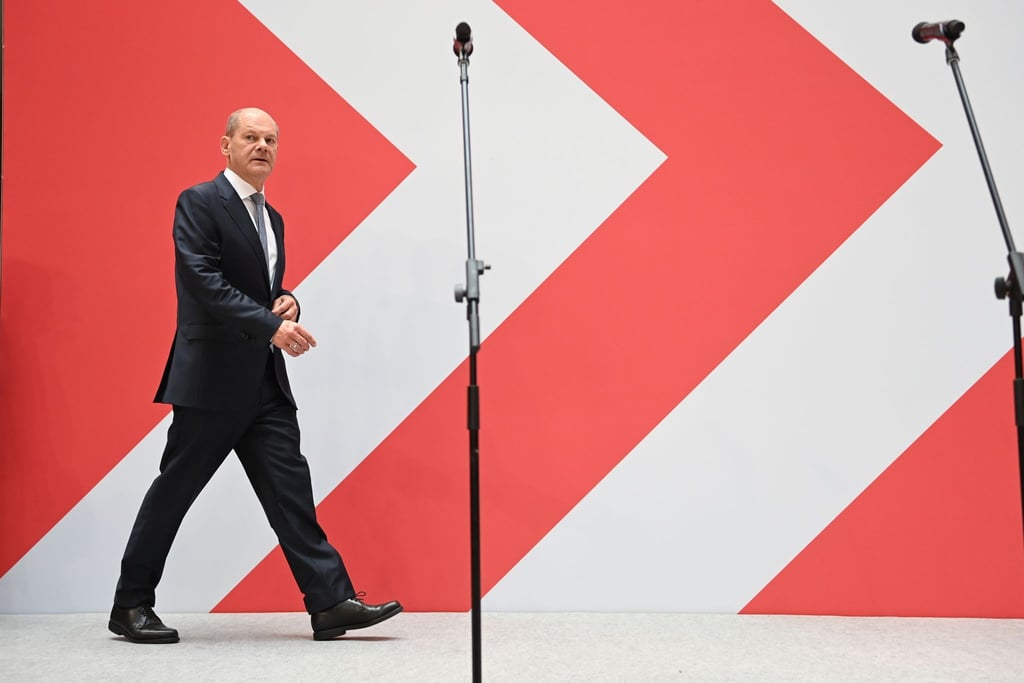 SPD-Kanzlerkandidat Olaf Scholz: „Machen uns gemeinsam an die Arbeit.“