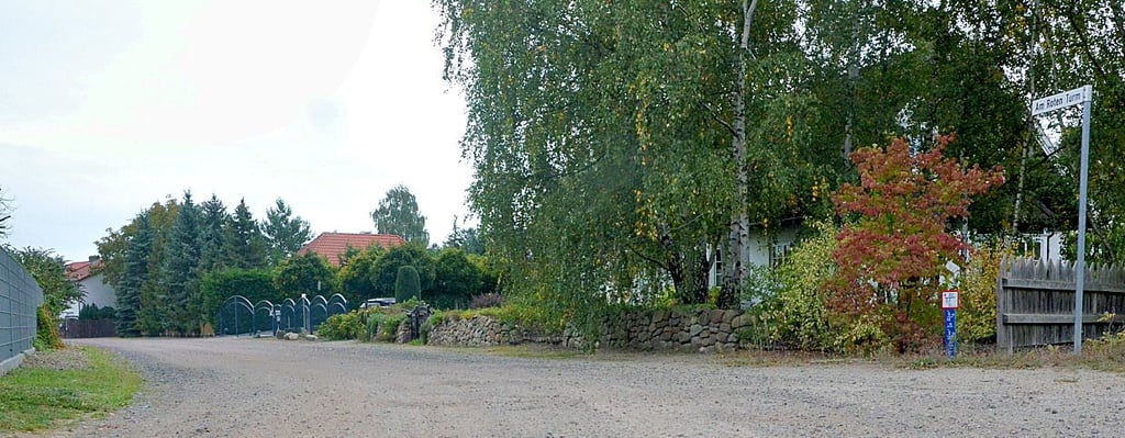Der Weg am Roten Turm soll ausgebaut werden, die Anlieger sind dagegen.