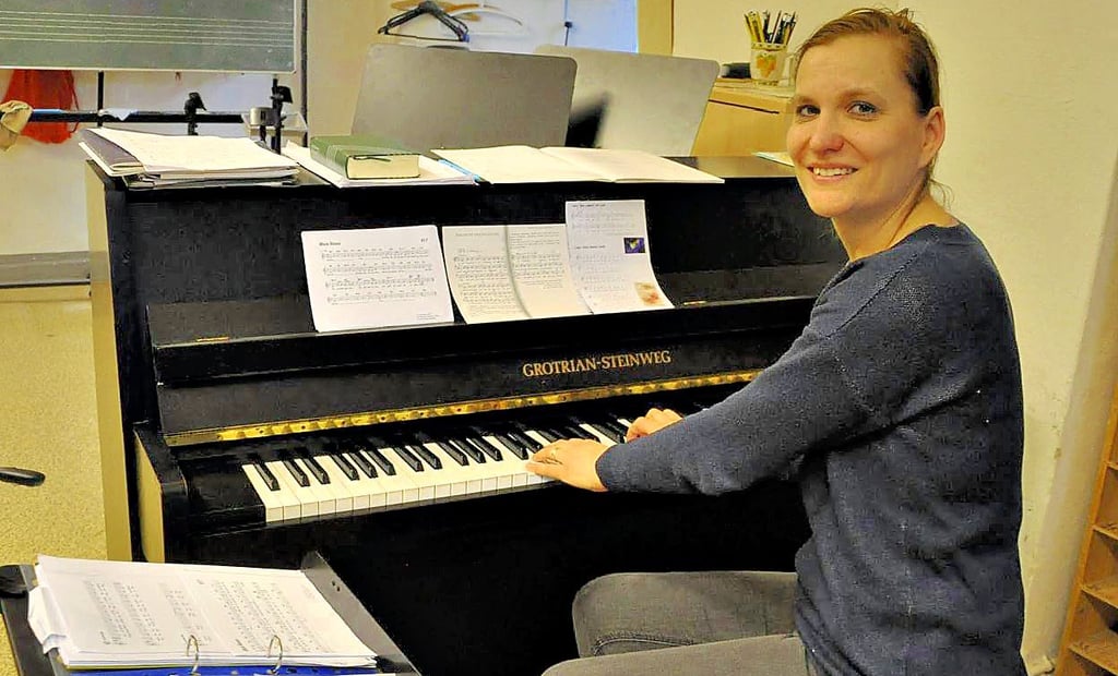 Melanie Weilepp leitet die Magdeburger Domsingschule und freut sich auf viele neue Gesichter im Kinderchor.