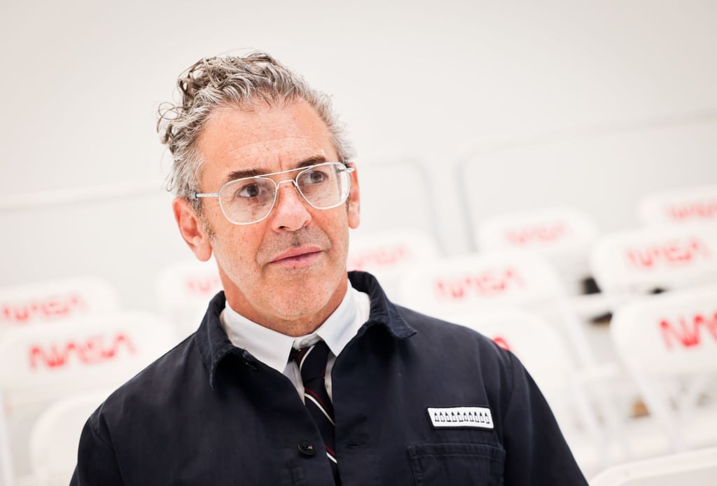 Der amerikanische Künstler Tom Sachs in den Deichtorhallen in Hamburg.