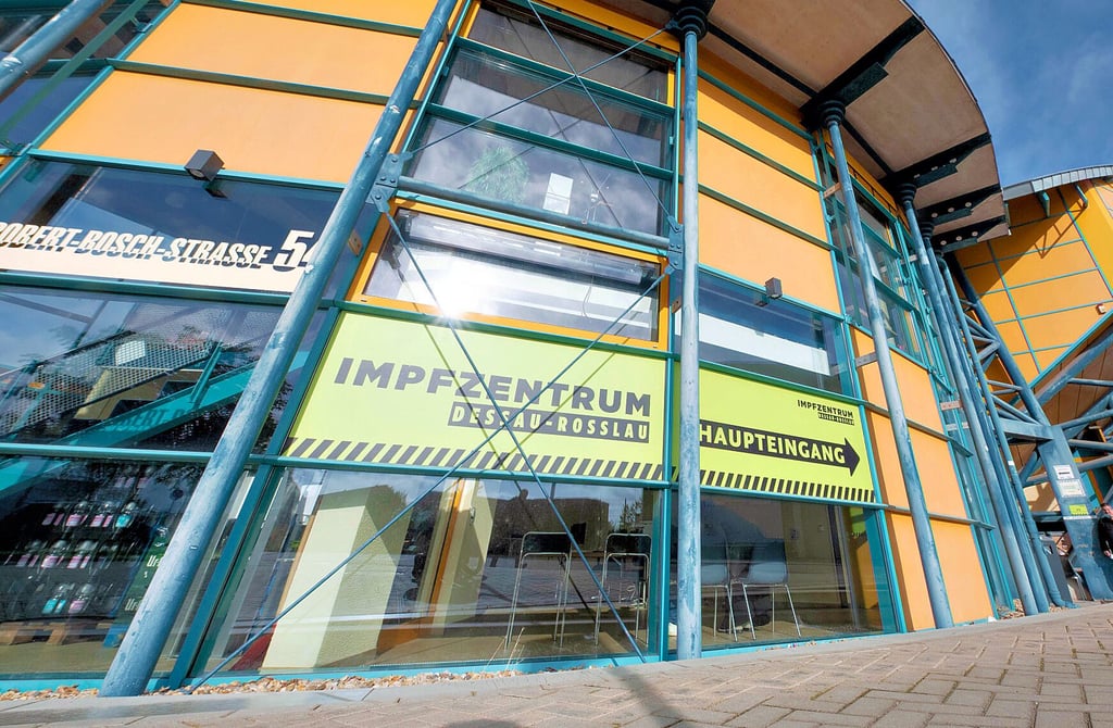 Das Impfzentrum in der Anhalt-Arena ist Geschichte.