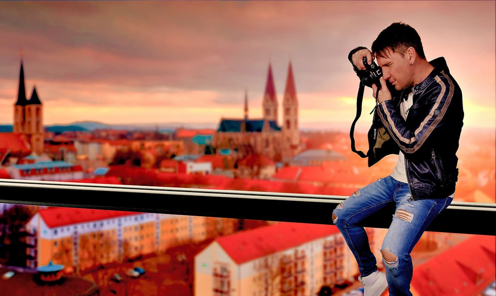 Stephan Hujer hält mit seiner Kamera seine Heimatstadt Halberstadt in Bildern fest.
