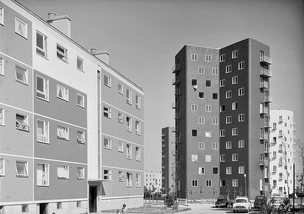 Die Siedlung Abreuvoir in Bobigny nahe Paris wurde in den 1960er Jahren gebaut.