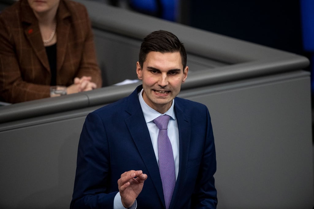 Sepp Müller (CDU), Mitglied des Deutschen Bundestags, spricht.