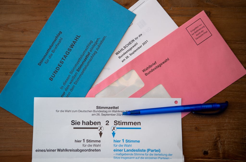 So sieht der aktuelle Briefwahlzettel aus.