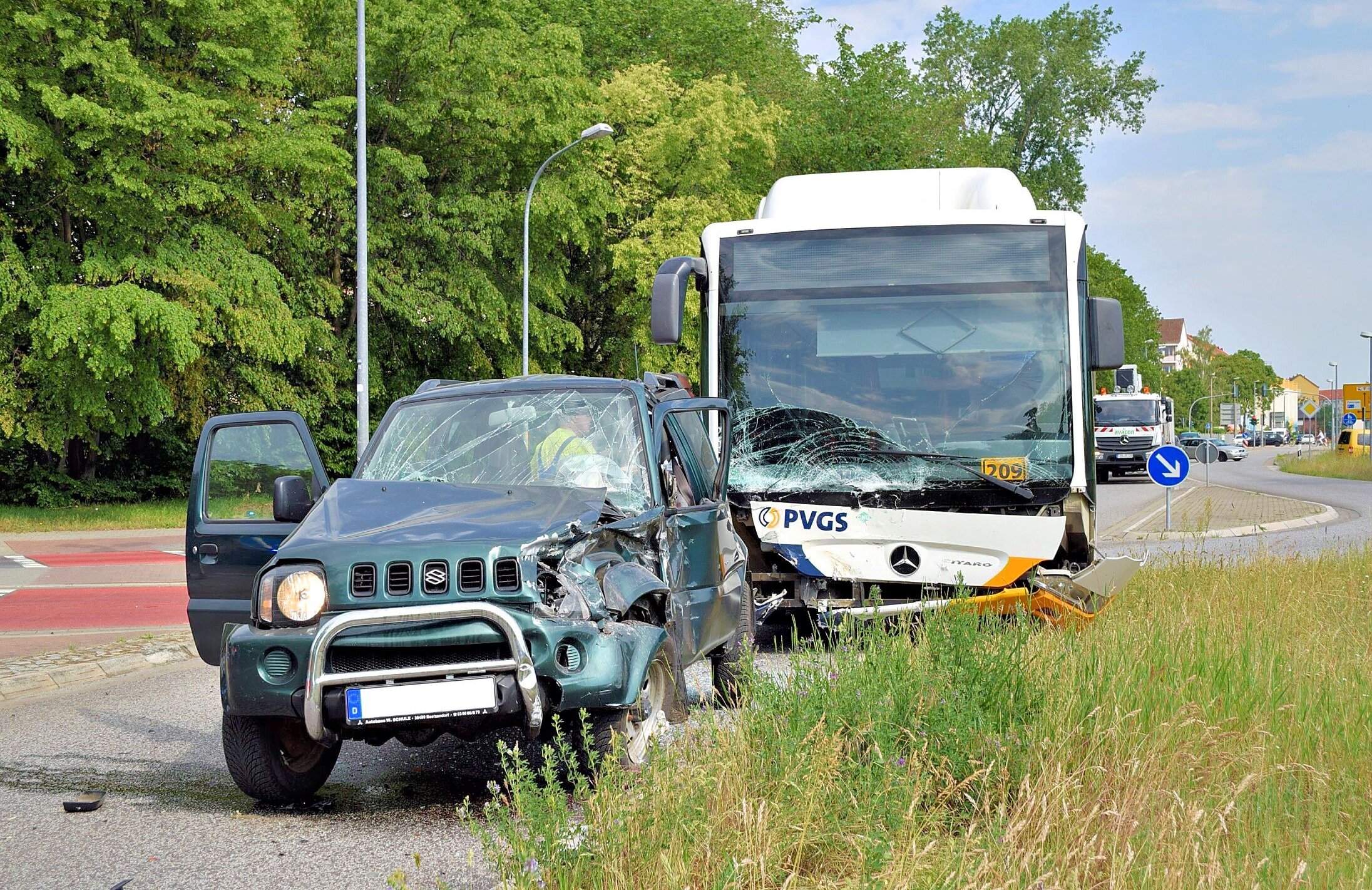 Die Kreuzung Brückenstraße/Ernst-Thälmann-Straße gehört zu den Unfallschwerpunkten der Baumkuchenstadt. Mehrfach wurden an der Stelle Menschen verletzt ? und das teils schwer.