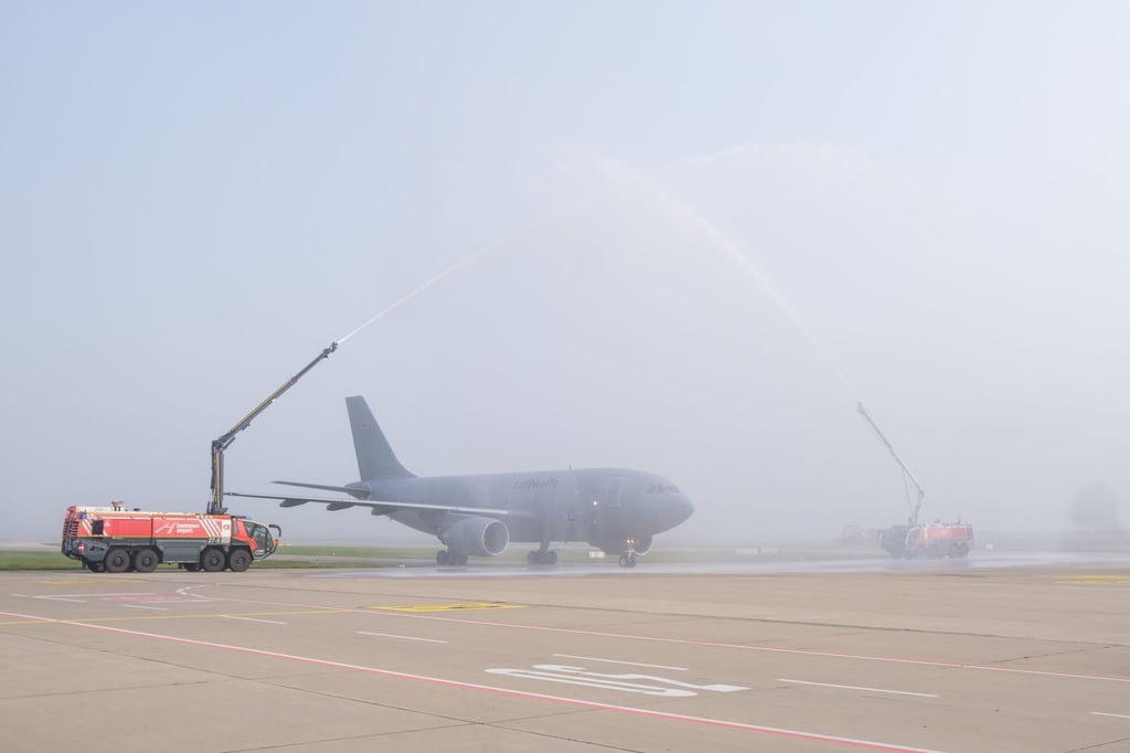 Letzte Landung für den Airbus A310 in Hannover. Er soll jetzt zum Restaurant umgebaut werden.