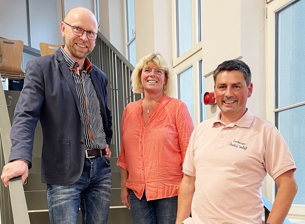 Neuer Vorstand: Robert Bräuer, Heike Schikorra und Holger Weiß.
