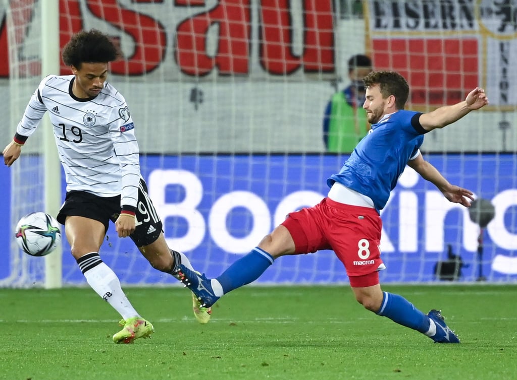 Zeigte eine ansprechende Partie gegen Liechtenstein: Leroy Sané (l).