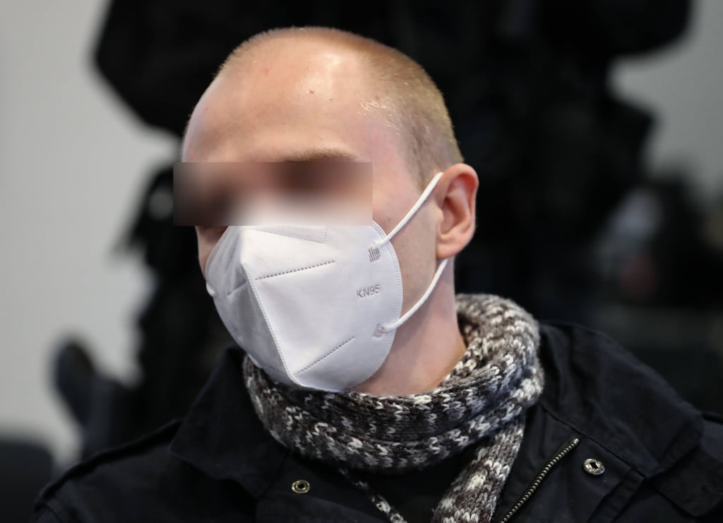Hatte in Haft geheimen Briefkontakt zu einer Polizisitin: Stephan B., der Attentäter von Halle.