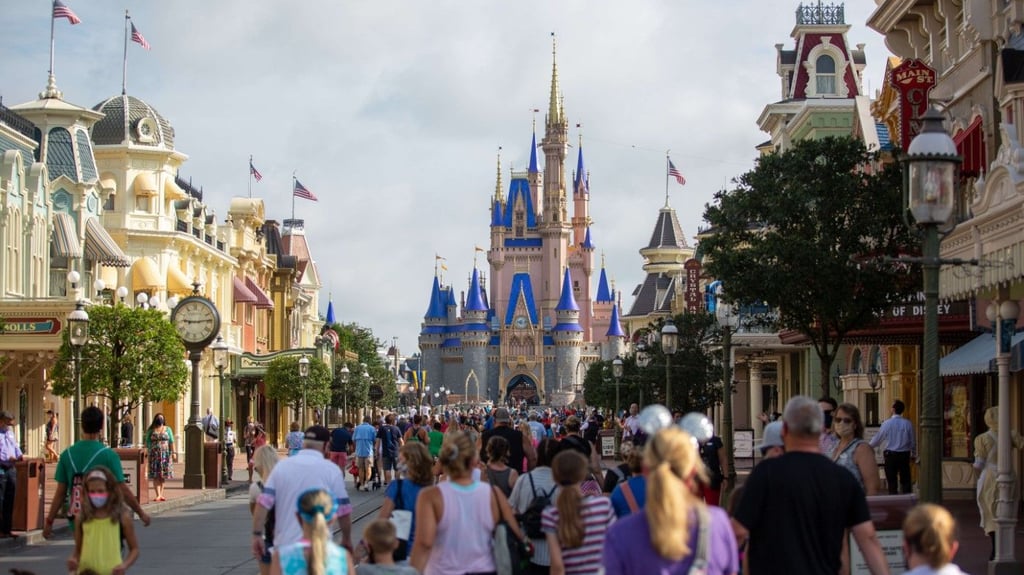 Die Disney World in Florida wird 50 Jahre alt.