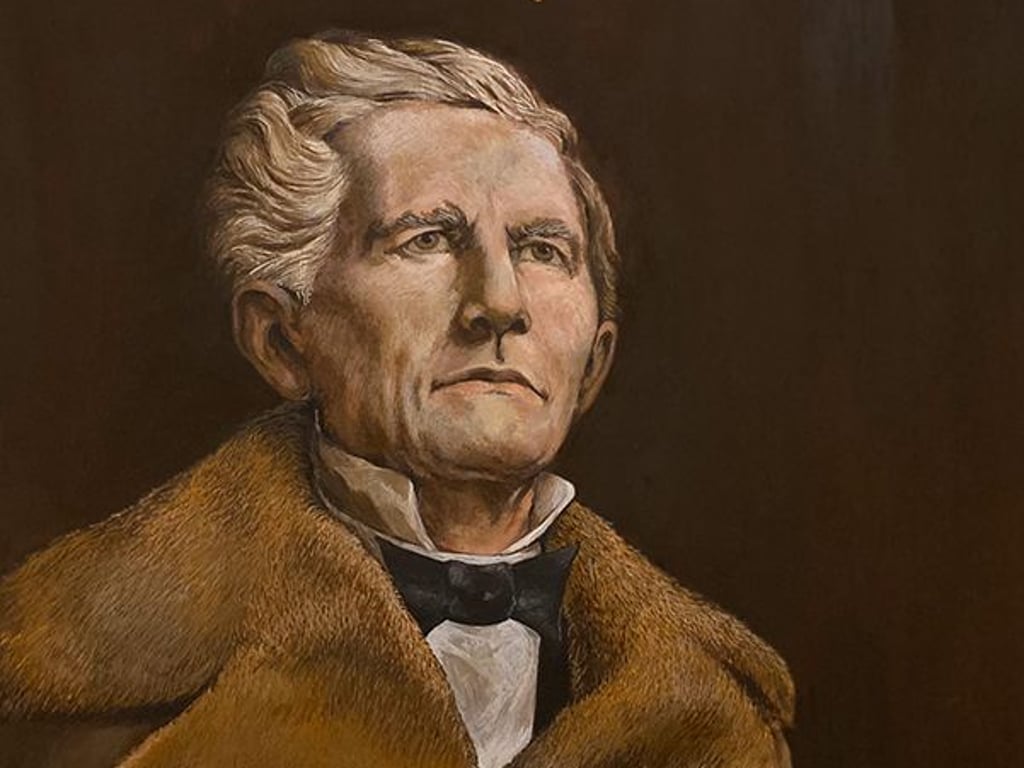 Carl Loewe, gemalt von Marek Jagusch