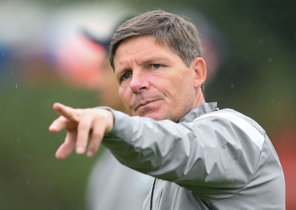Steht mit Frankfurt in Antwerpen unter Druck: Eintracht-Coach Oliver Glasner.