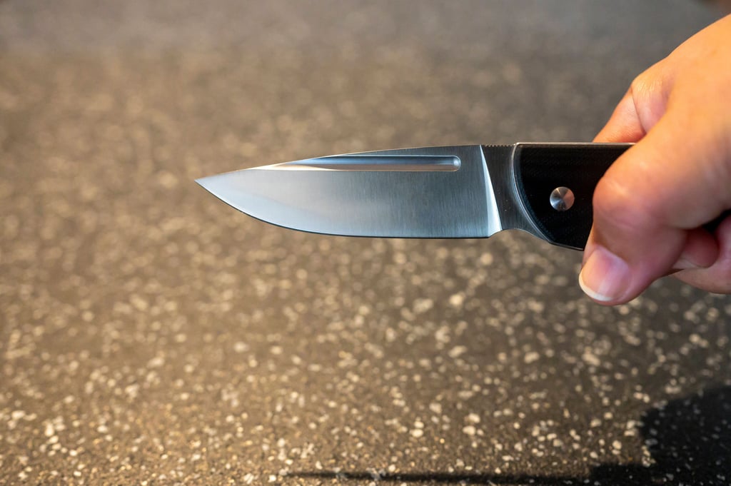Ein Russe hat in einem Lokal in der Hallorenstraße einen Syrer mit einem Messer angegriffen.