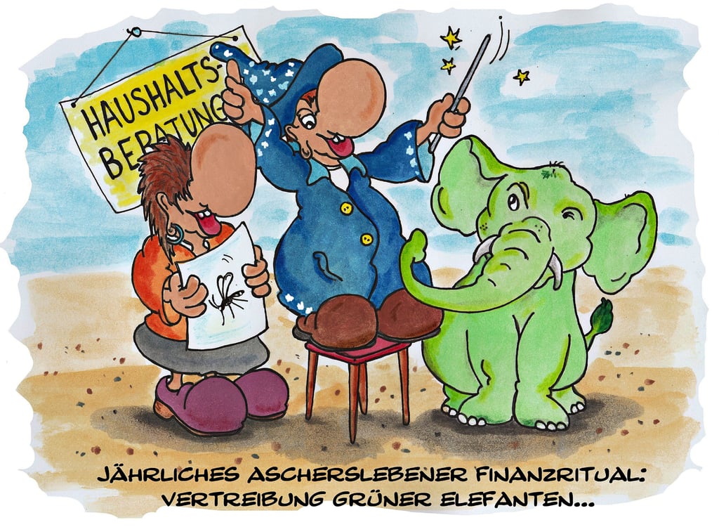 Haushaltsdiskussion in Aschersleben