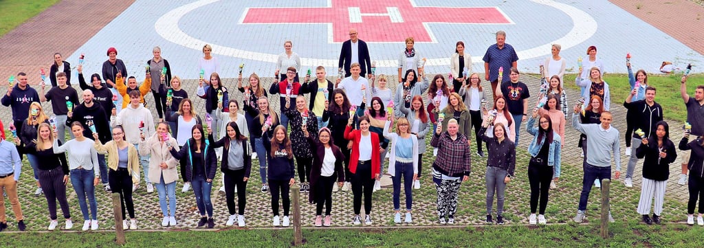 53 neue Schüler haben im Harzklinikum ihre Ausbildung begonnen.