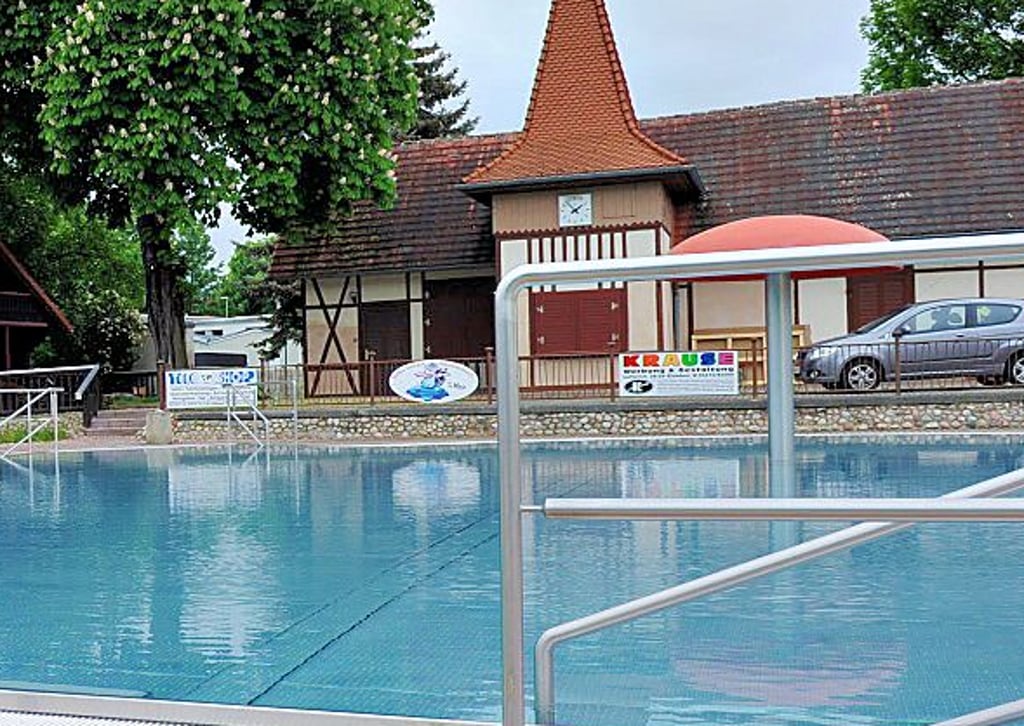 Das Freibad in Eisleben