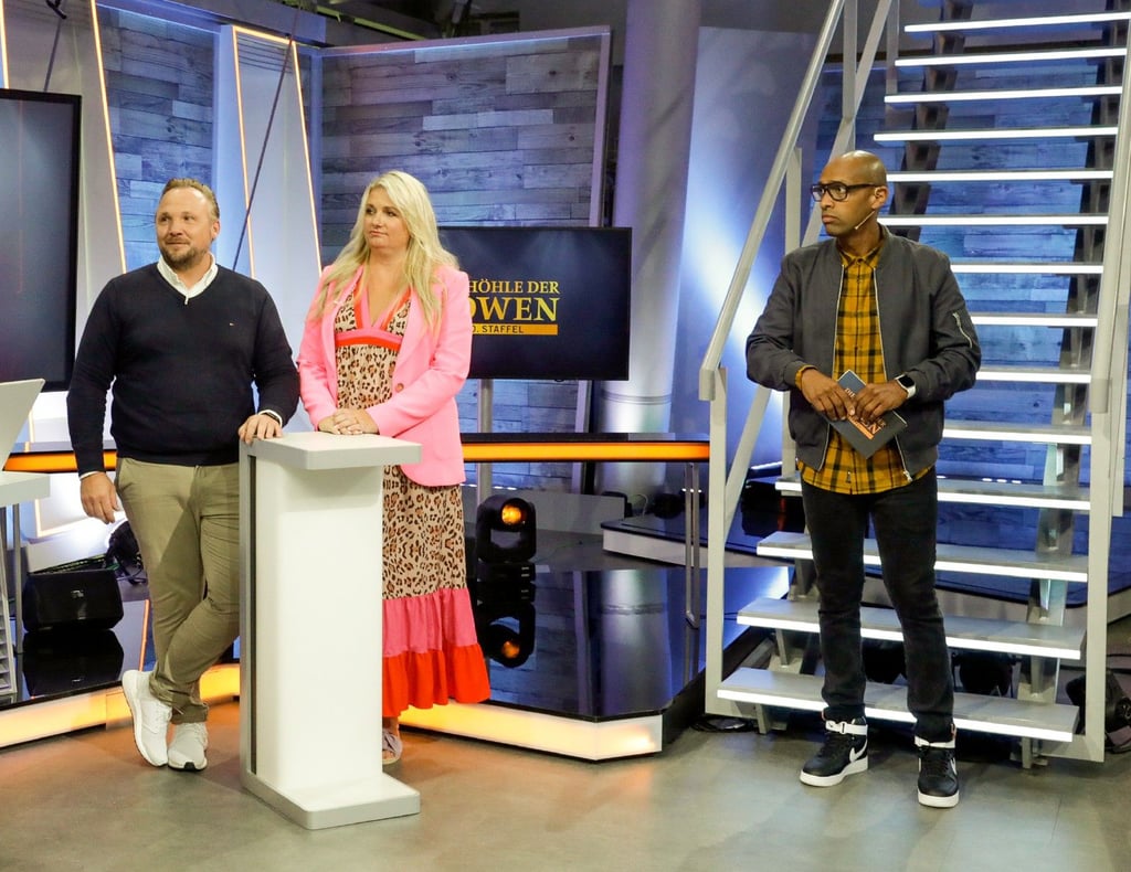 V.l.: Stefan und Anne Lemke und Amiaz Habtu.