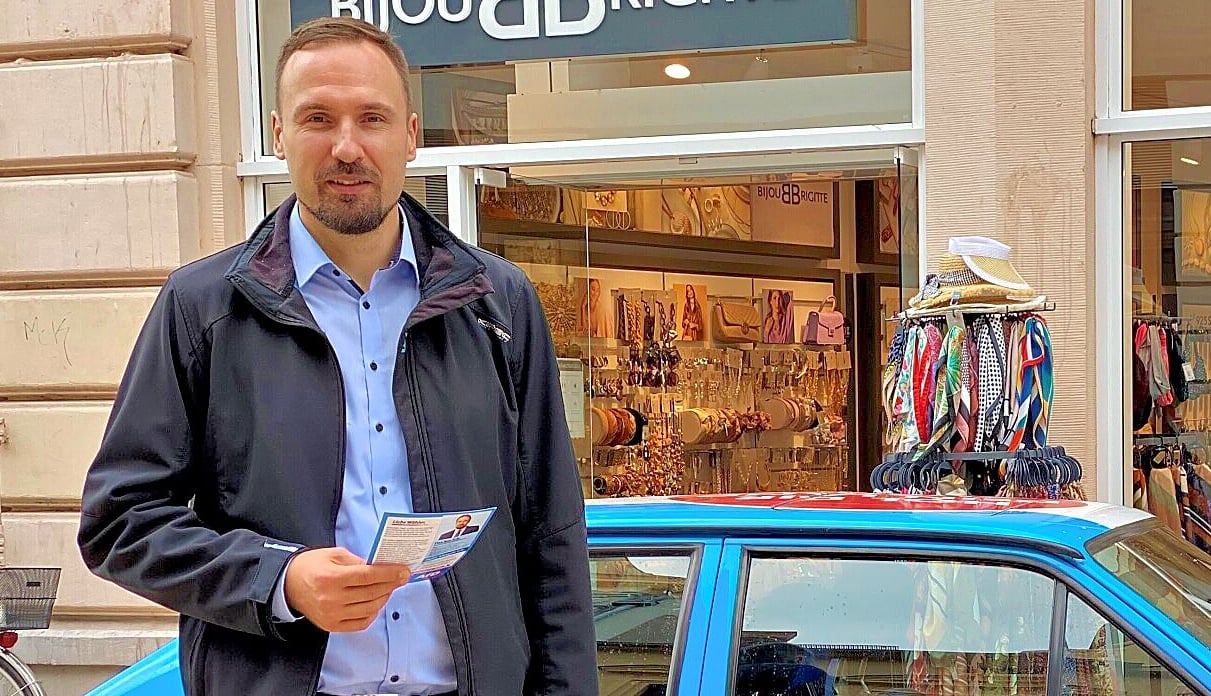 Arno Bausemer, Bundestagskandidat der AfD für den Wahlkreis 66, Altmark.