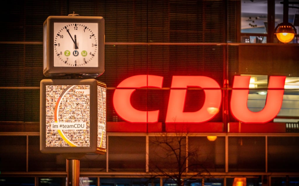 Das Konrad-Adenauer-Haus, Bundeszentrale der CDU, in Berlin.