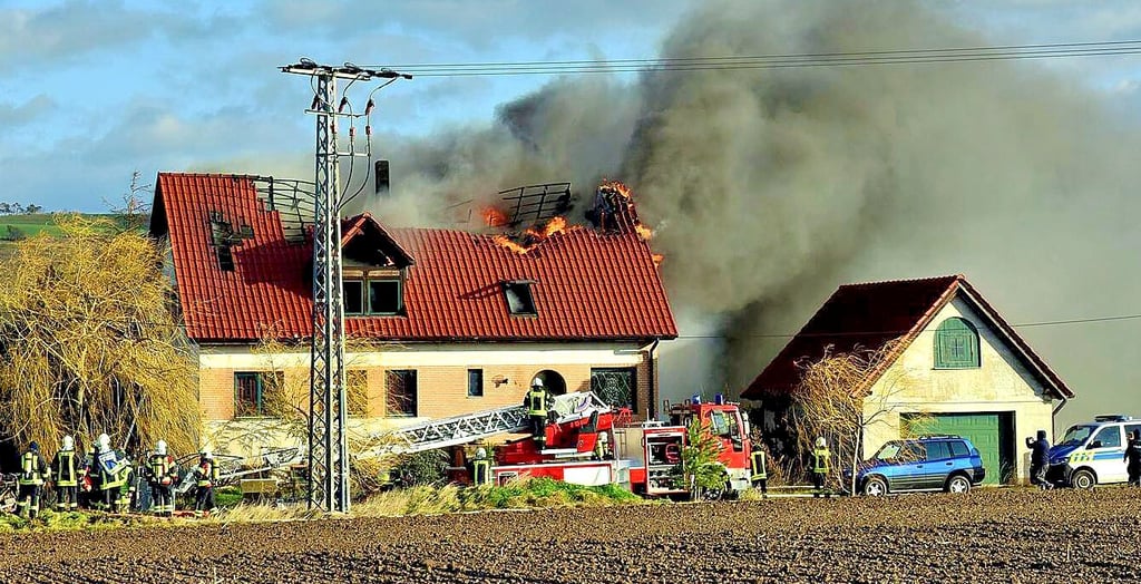 Das Haus wurde nach dem Brand nicht wieder aufgebaut.