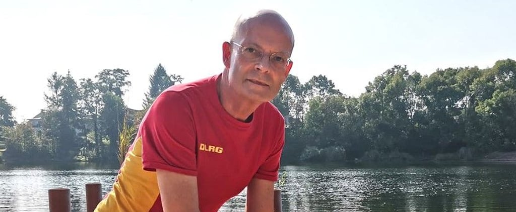 Bernd Wiegand ist jetzt Rettungsschwimmer