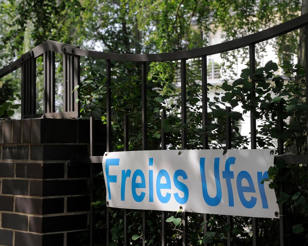 Freies Ufer am Griebnitzsee forderten Anwohner in Potsdam bereits vor Jahren.