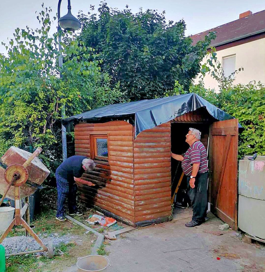 Auf dem Gelände der Unseburger Heimatstube entsteht eine Märchenecke.