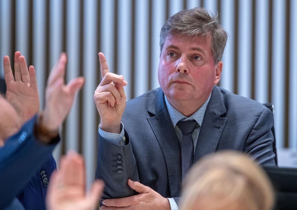 Torsten Koplin, Abgeordnete der Linken im Landtag von Mecklenburg-Vorpommern.