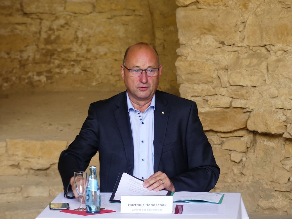 Landrat Hartmut Handschak