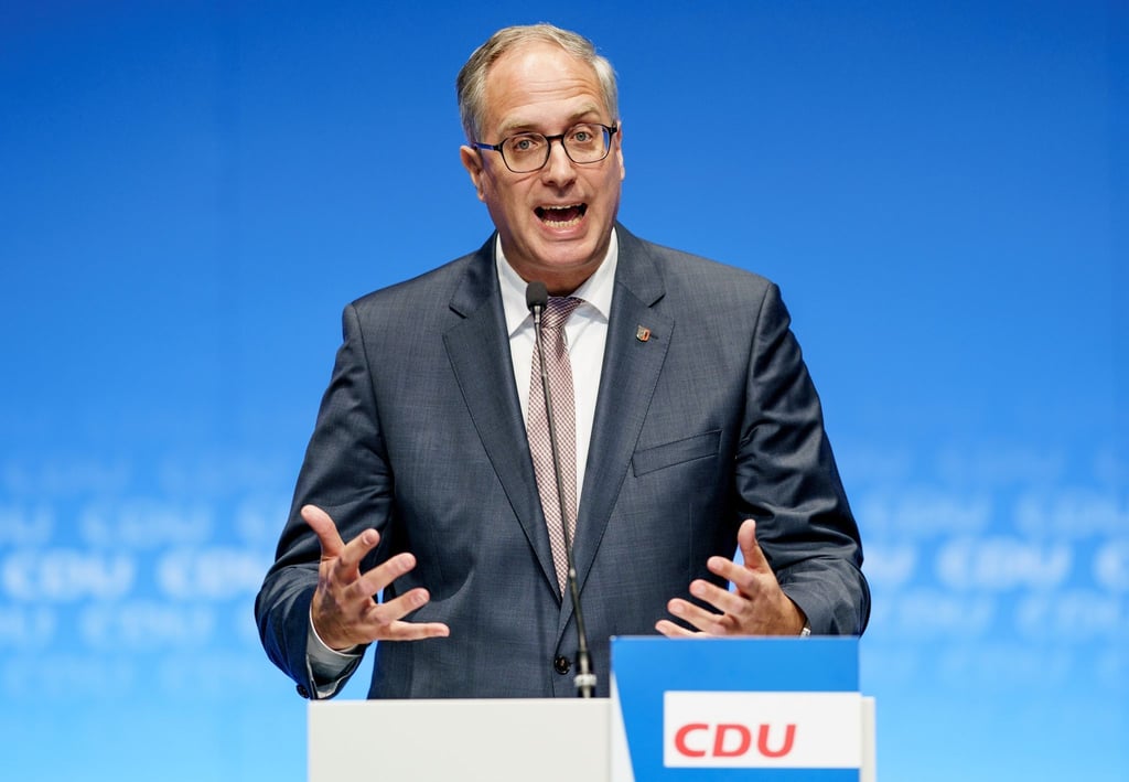 Tobias Koch (CDU), Mitglied der CDU-Fraktion im schleswig-holsteinischen Landtag, spricht.